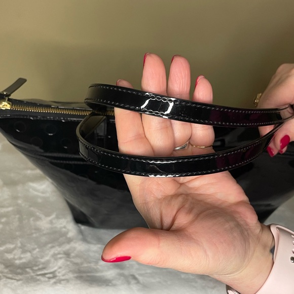 Kate Spade Black Patent Tote - Picture 6 of 13